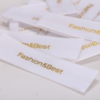 高档织唛布标、织唛领标、西服织标、女装织标